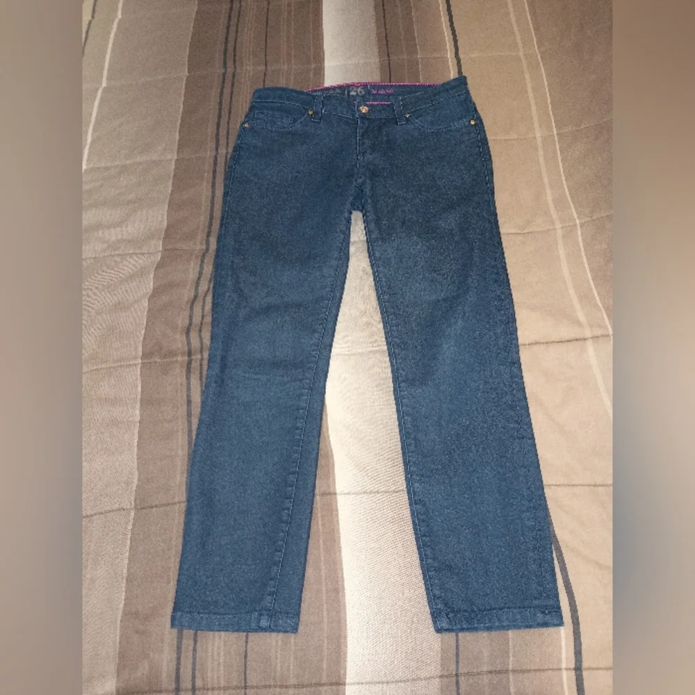 Kate Spade‎ Live Colorfully Dark Blue Straight Leg Jeans 26